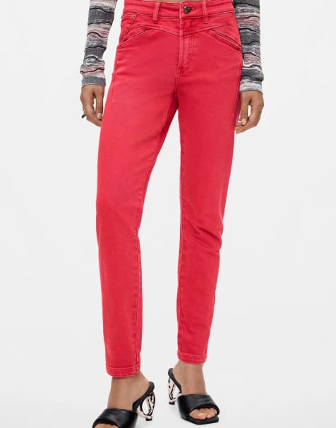 Desigual jean slim orange - view 1