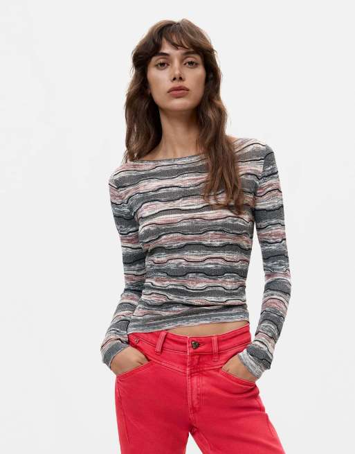 Desigual jean slim orange, 2 de 4