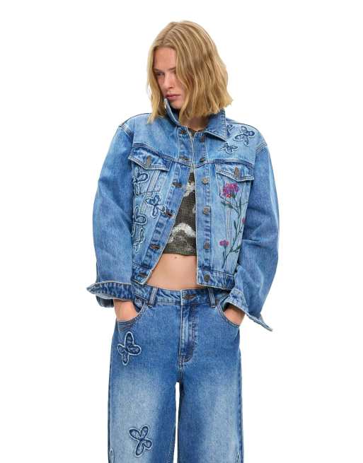 Desigual - Jeans in blauw, 3 van 4