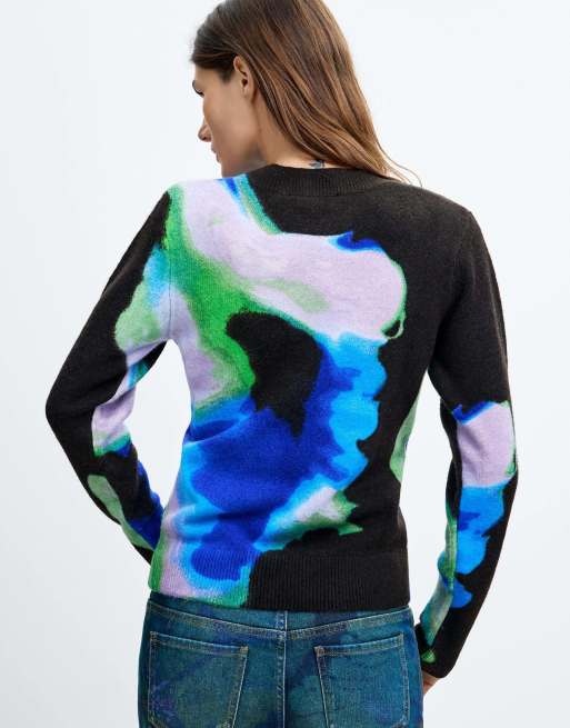 Desigual jersey estampado m. c. lacroix en azul, 3 de 3