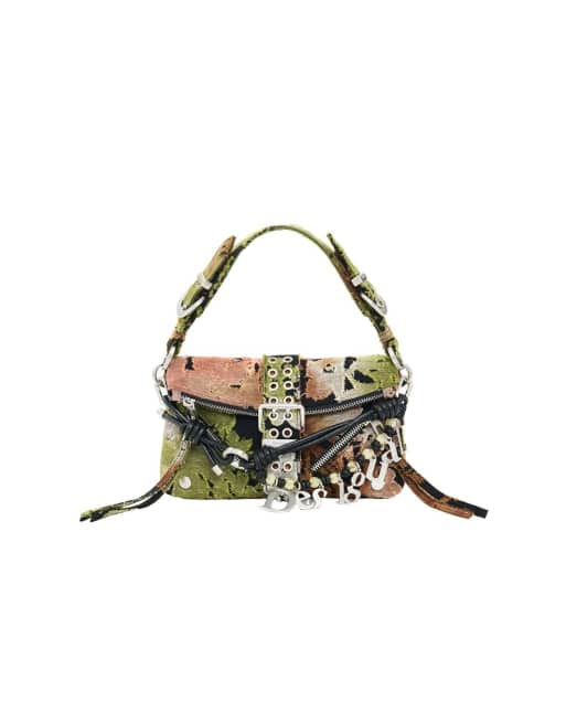 Desigual kleine jacquardtas in meerkleurig, 1 van 3