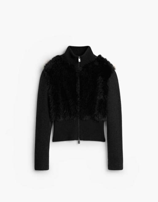 Desigual Knit jacket in black, 4 of 4