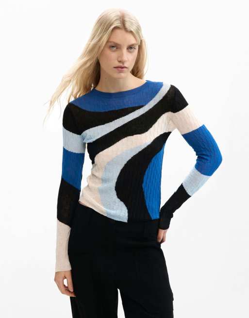 Desigual - Maglione blu, 4 di 4