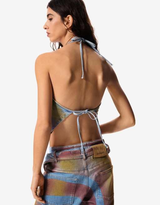 Desigual - Masha Popova - Blouse en jean - Bleu, 2 de 4