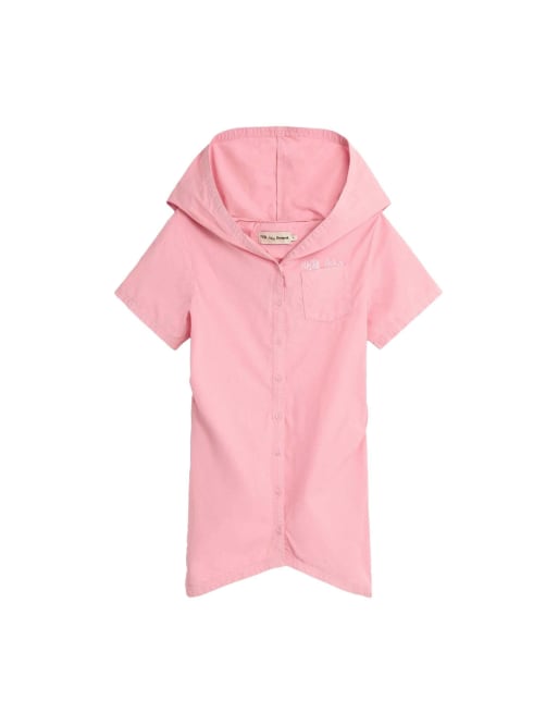 Desigual – Masha Popova – Kapuzenkleid in Rosa, 4 von 4
