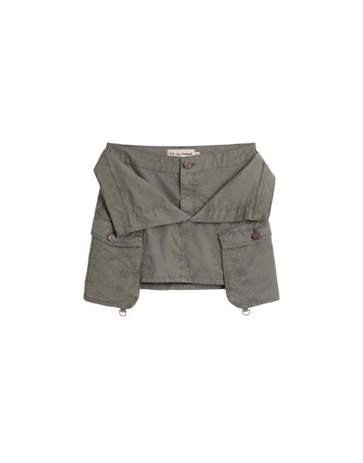 Desigual - Masha Popova - Mini-jupe - Vert, 4 de 4