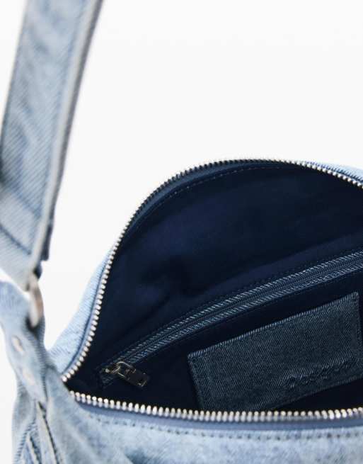 Desigual medium denim tas in blauw, 3 van 3