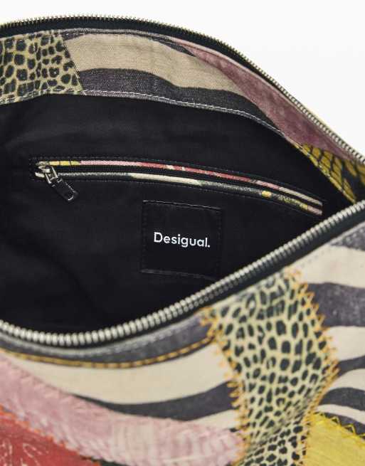 Desigual Medium printed bag in multicolored, 3 of 3