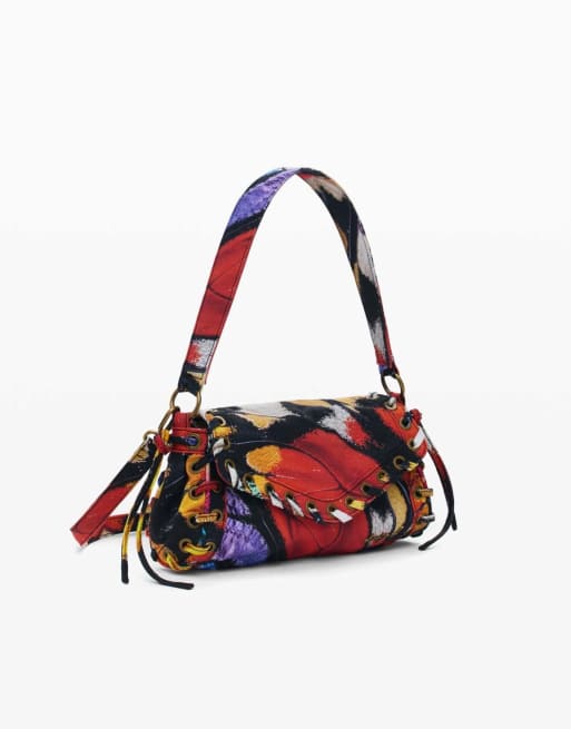 Desigual - Medium - Sac imprimé - Noir, 3 de 4