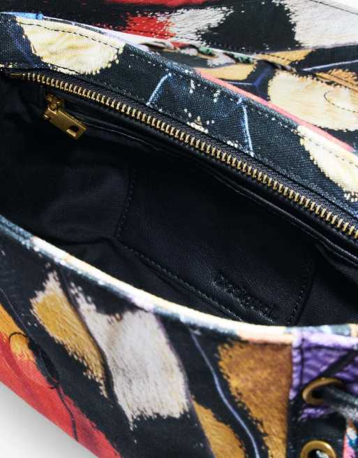 Desigual - Medium - Sac imprimé - Noir, 4 de 4