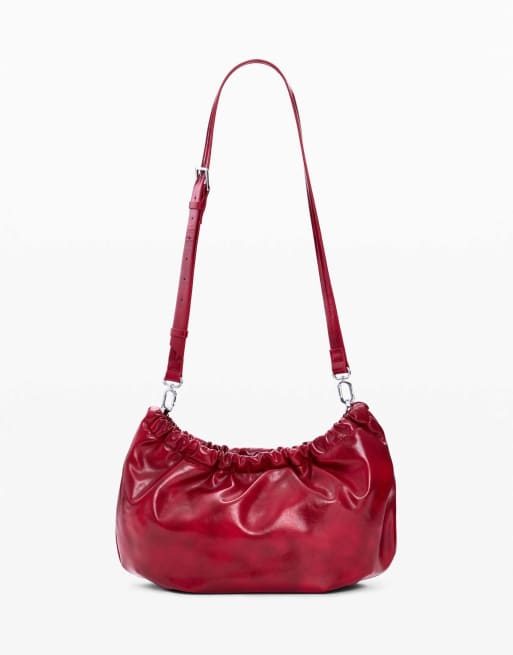 Desigual - Medium tas met ovaal logo in rood, 2 van 4