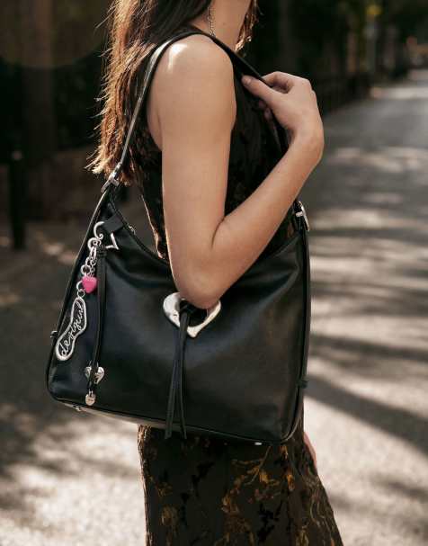 Desigual Medium zalio bag in black - view 1
