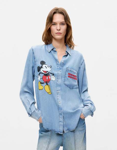 Desigual Mickey™ shirt in blue - view 1