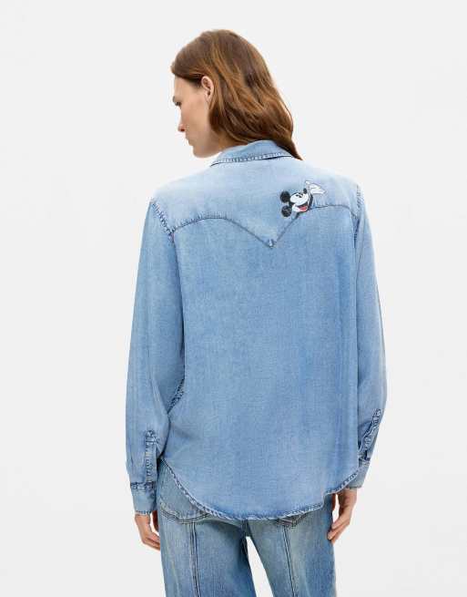 Desigual Mickey™ shirt in blue, 2 of 3