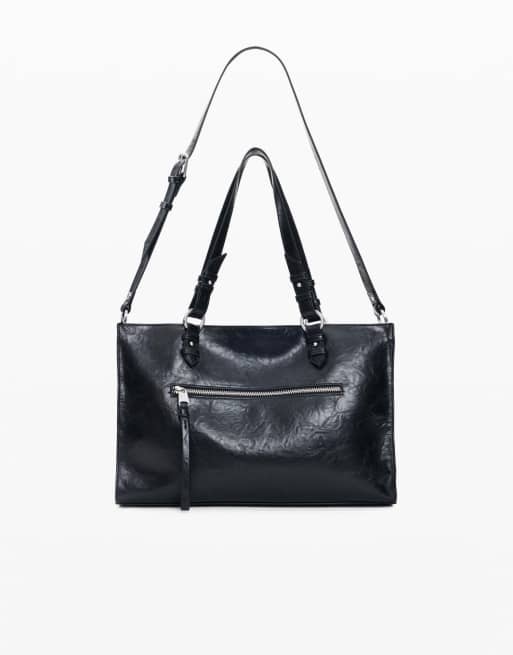 Desigual mittelgroße Tasche in Schwarz, 2 von 4