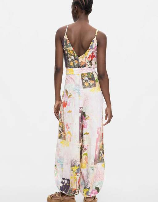 Desigual - Mono largo negro estampado, 2 de 4