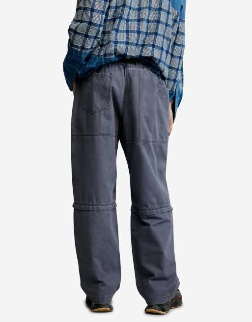 Desigual - Pantalon long en coton - Gris, 2 de 4