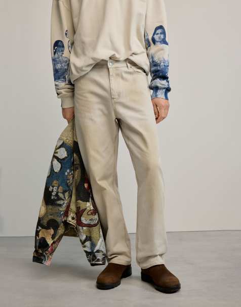 Desigual - Pantalon long uni - Beige - view 1