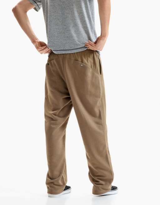 Desigual - Pantaloni lunghi in tessuto misto kaki, 2 di 4