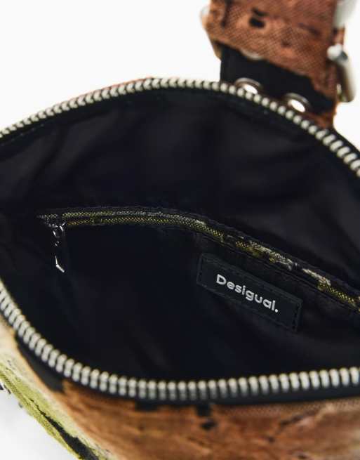 Desigual Petit sac jacquard multicolore, 3 de 3