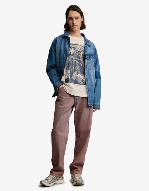 Desigual Printed gaugin t-shirt in white - view 1