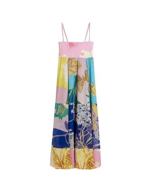 Desigual Printed maxi dress in multicolored, 4 of 4