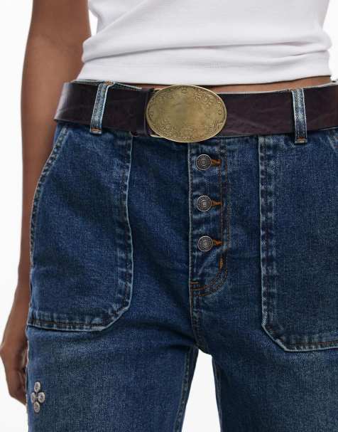 Desigual - Riem met gesp in bruin - view 1