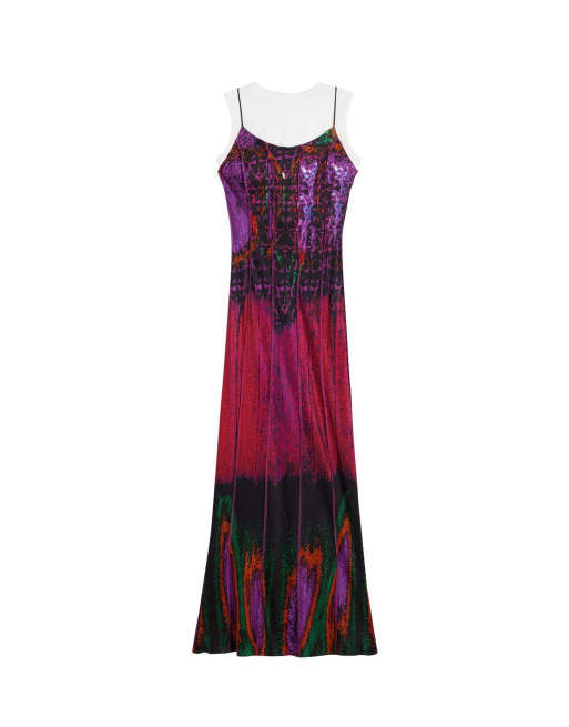 Desigual robe combinée conçue par Mr. Lacroix en fuchsia, 4 de 4