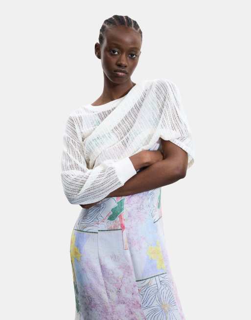 Desigual robe imprimée 2-en-1 multicolore