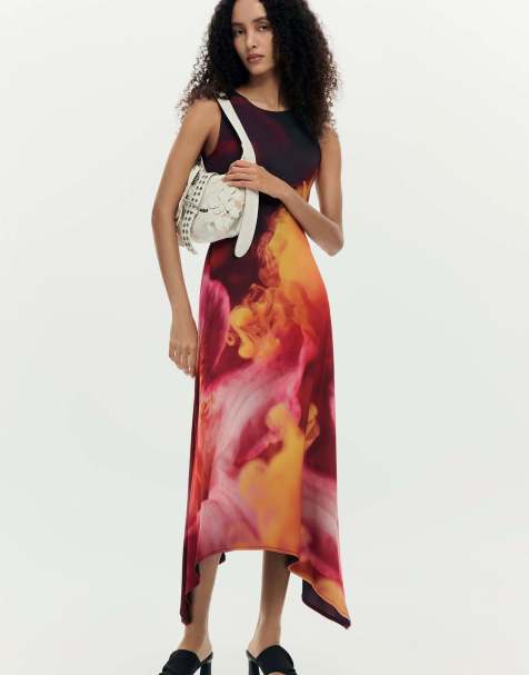 Desigual - Robe sans manches asymétrique - Noir - view 1