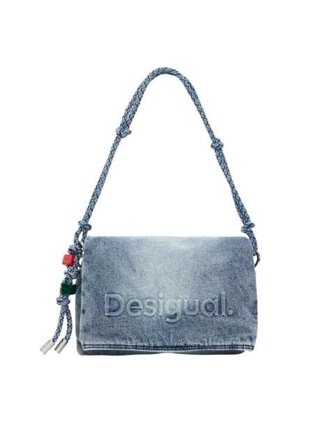 Desigual sac à charms en denim moyen bleu - view 1