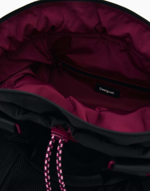 Desigual - Sac à dos de taille moyenne - Noir, 4 de 4