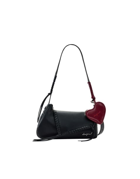 Desigual - Sac de taille moyenne avec cœur - Noir - view 1