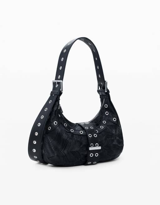 Desigual - Sac embossé à clous - Noir, 2 de 4