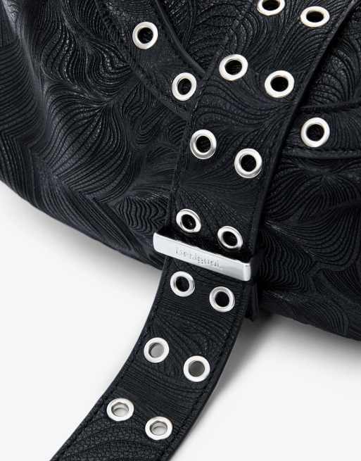 Desigual - Sac embossé à clous - Noir, 4 de 4