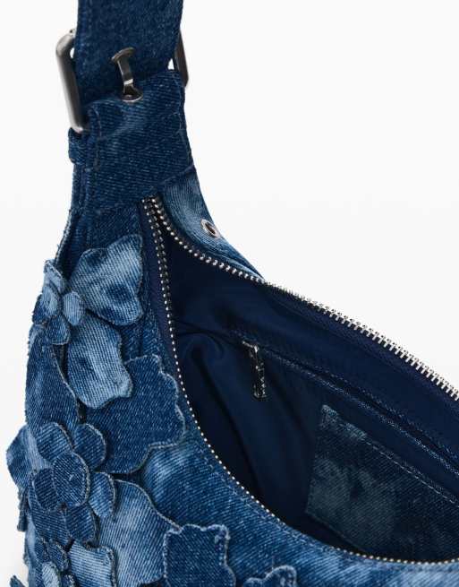 Desigual sac en jean moyen bleu, 3 de 3
