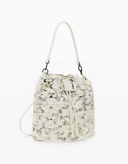 Desigual sac seau moyen avec lettrage blanc, 2 de 4