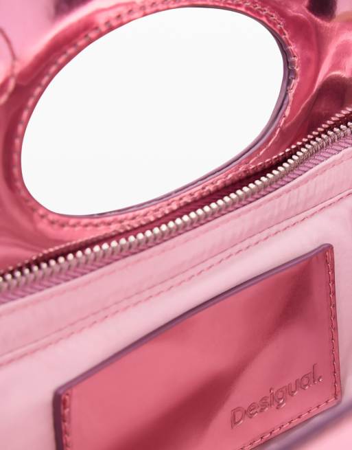 Desigual Small lips bag in pink, 3 of 3