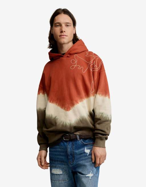 Desigual - Sweat effet tie-dye - Orange, 4 de 4