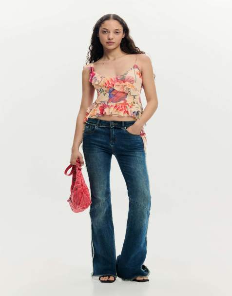 Desigual T-shirt designed by mr. christian lacroix in orange