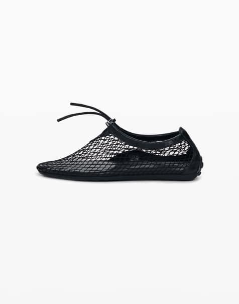 Desigual – Verstellbare, flache Ballerinas in Schwarz - view 1