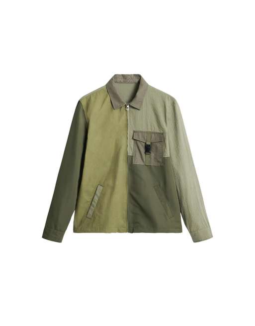 Desigual - Veste militaire à poches - Vert, 4 de 4