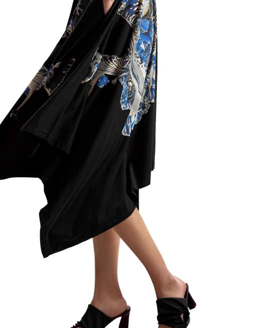Desigual vestito disegnato da mr. christian lacroix in nero, 3 di 4
