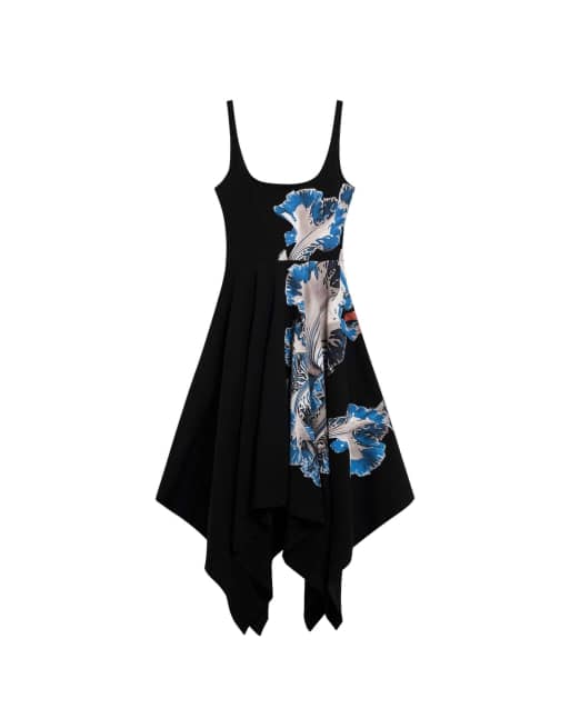 Desigual vestito disegnato da mr. christian lacroix in nero, 4 di 4