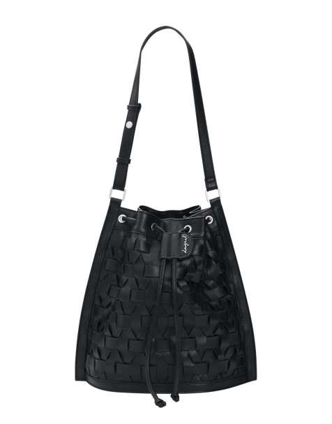 Desigual zaino intrecciato nero - view 1