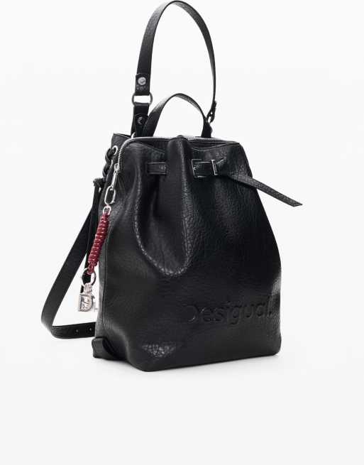 Desigual zaino medio nero, 2 di 4