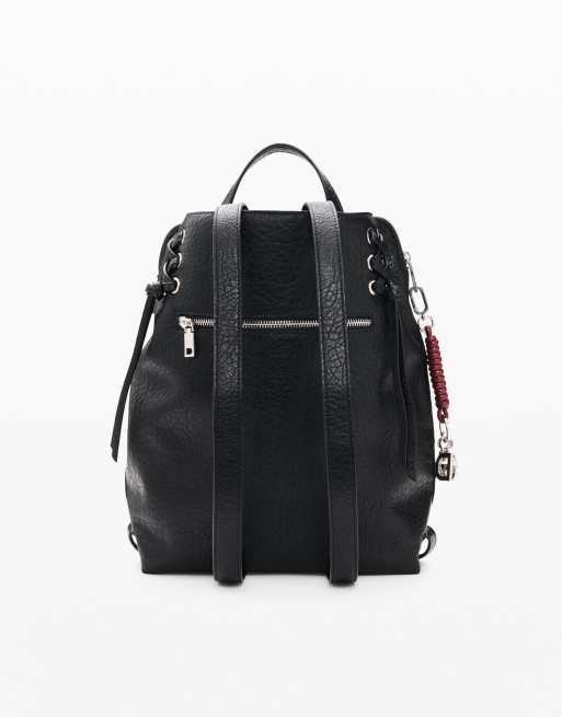 Desigual zaino medio nero, 3 di 4