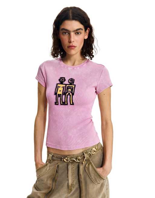 Desigual - Zalio - Ceinture avec cœurs - Doré, 3 de 4
