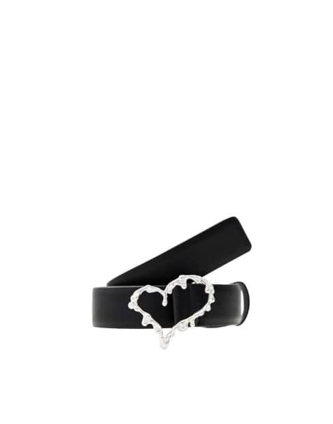 Desigual - Zalio - Leren riem in zwart - view 1