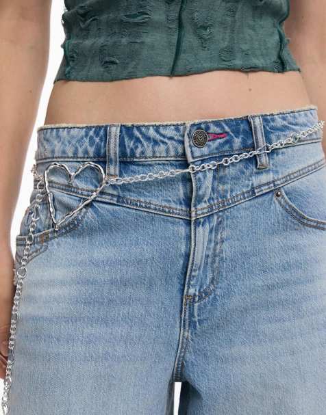 Desigual - Zalio - Riem met hartjes in zwart - view 1